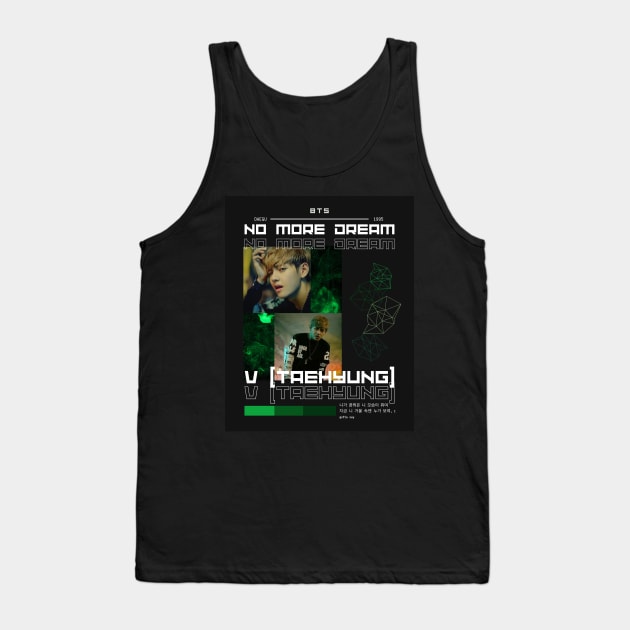 BTS: No More Dream V Taehyung Tank Top by TheMochiLife